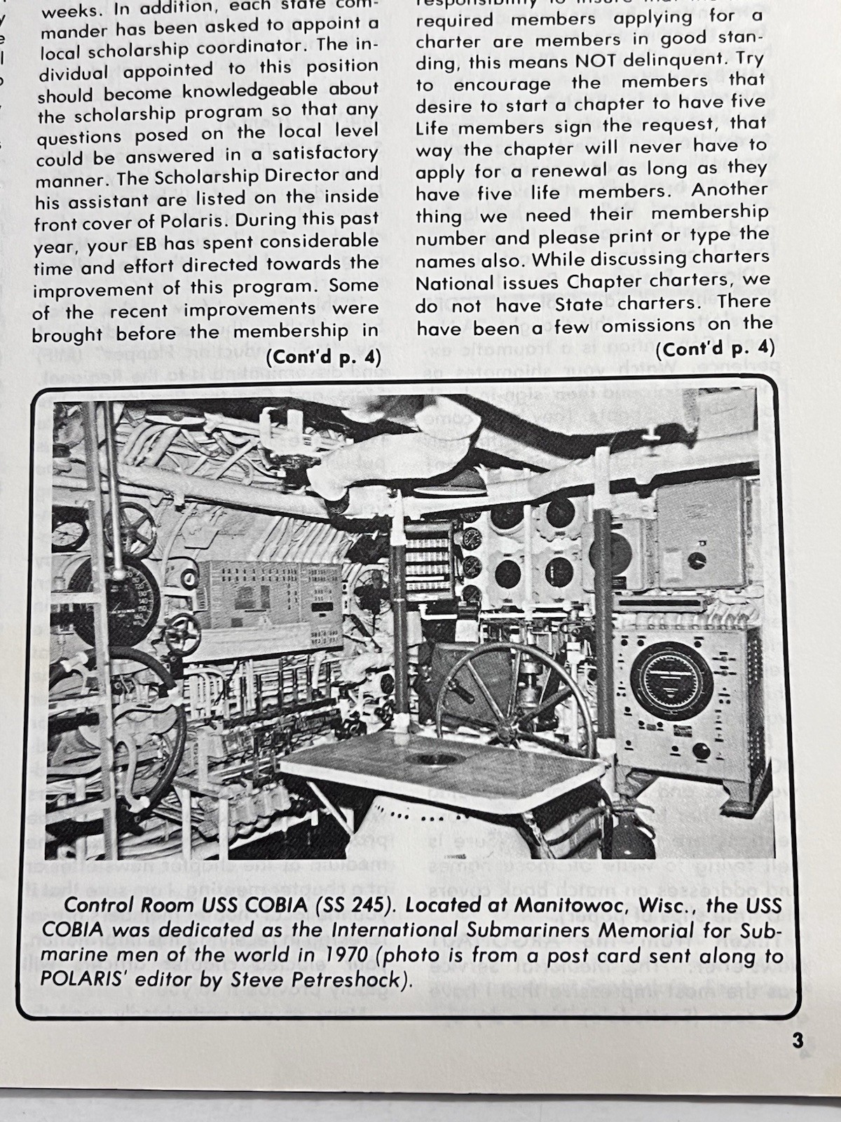 1983 Polaris Magazine WW2 U.S. Submarine Veterans Memorial Vol 27 No 6 December