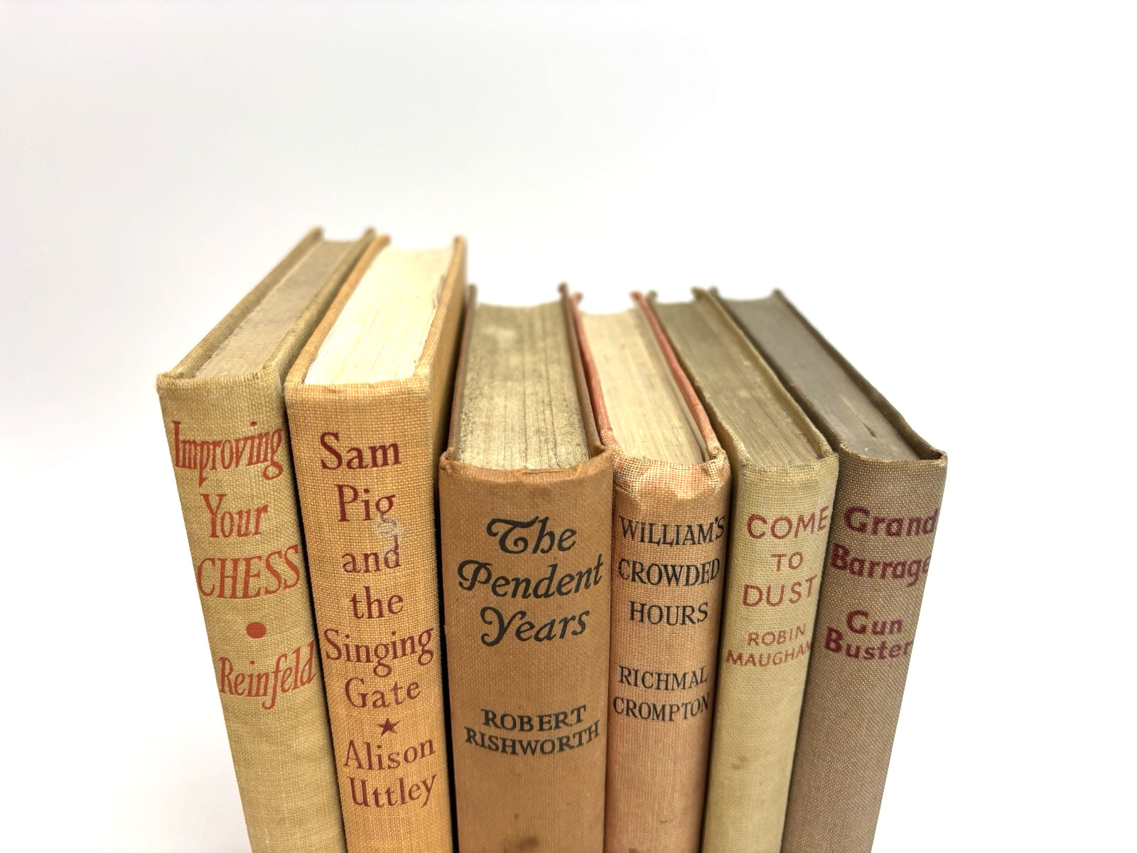 Old Books for Decoration. 13.5cm shelf space