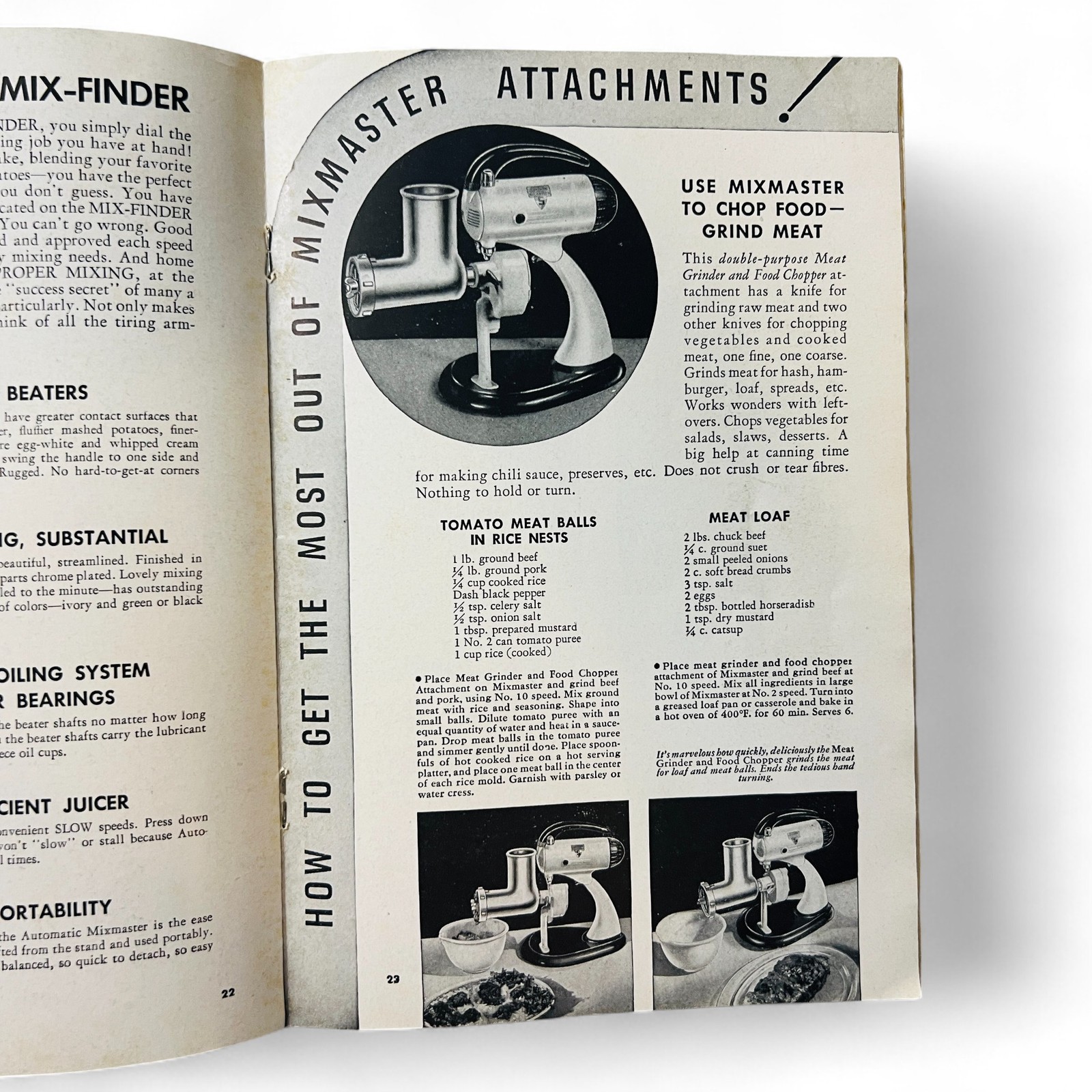 How to Get the Most Out of Your Sunbeam Mixmaster Recipes Booklet