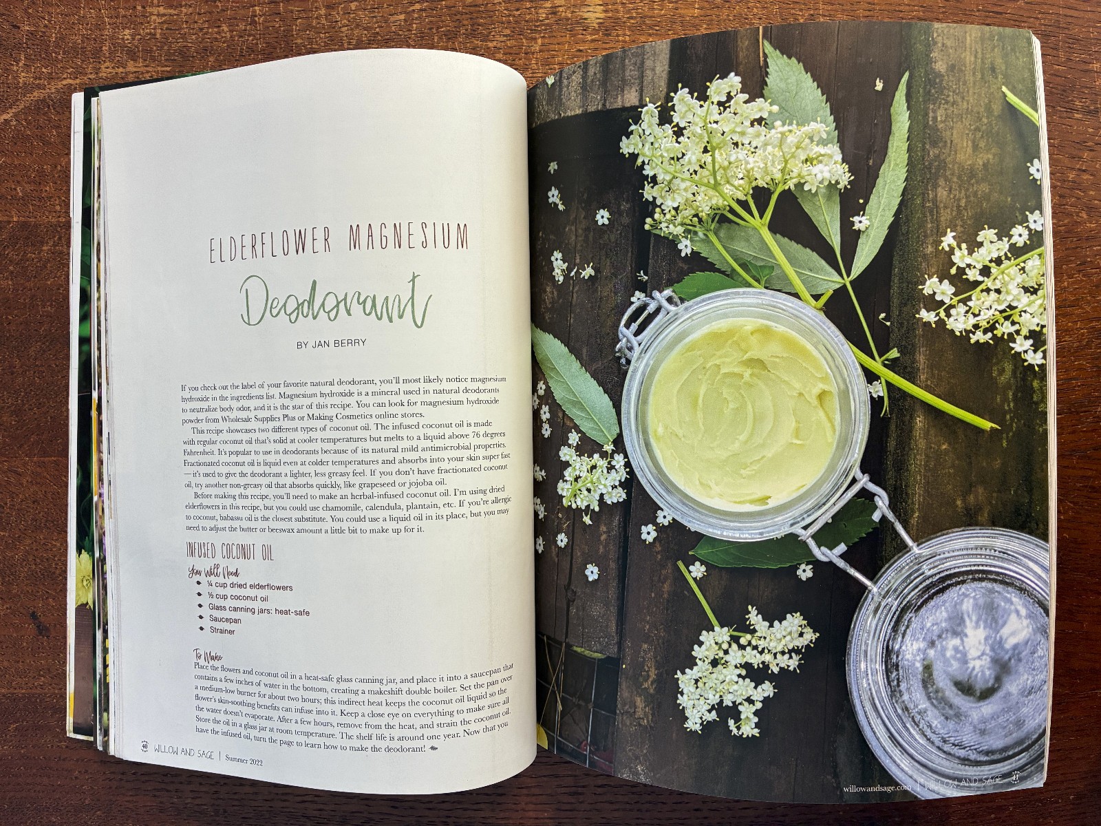 Willow And Sage – Volume 9 Issue 1 May/Jun/Jul 2022 – Homemade Bath & Body VG+