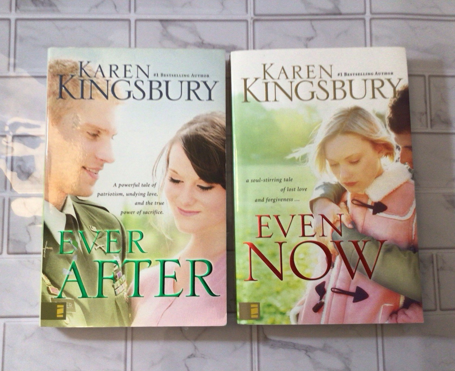Karen Kingsbury Mixed Book Lot Christian Fiction Above the Line (8 PB 1 HC/DC)