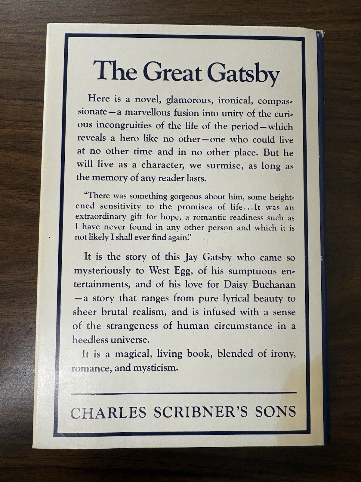 Great Gatsby F. Scott Fitzgerald 1953 Facsimile of the 1925 1st ed HCDJ slipcase