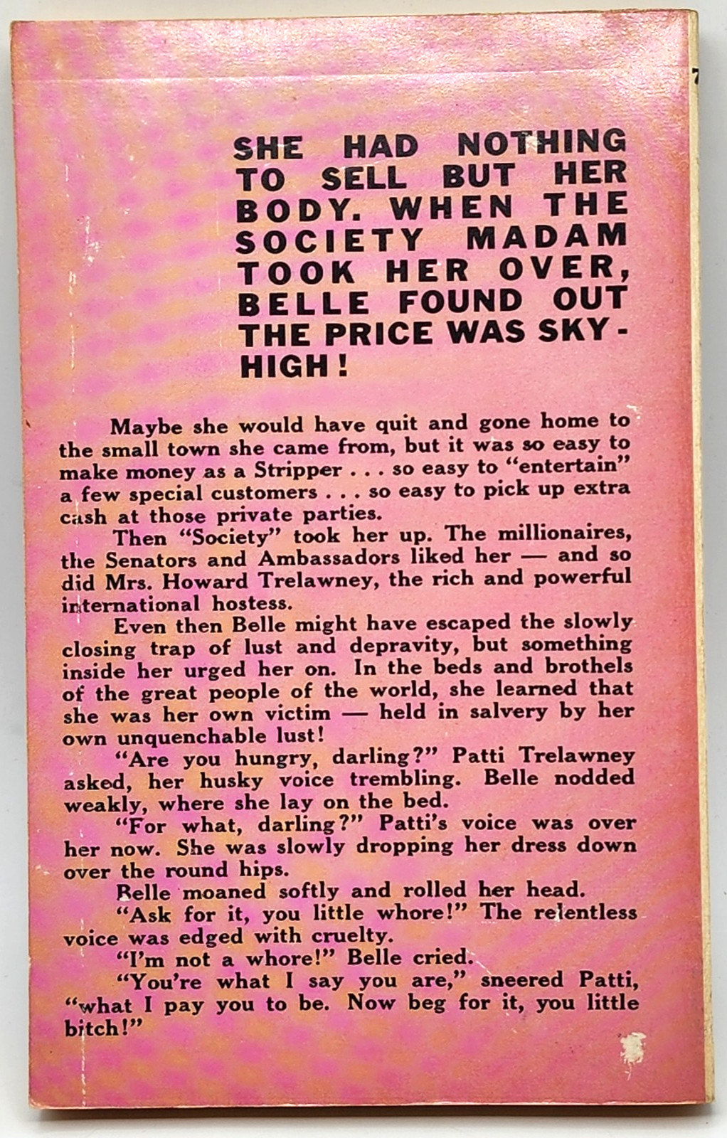 School for Lust by Tim Keelon, Playtime Book 726-S, 1965 GGA paperback VG