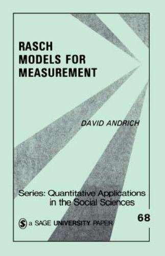 Rasch Models for Measurement by Andrich, David