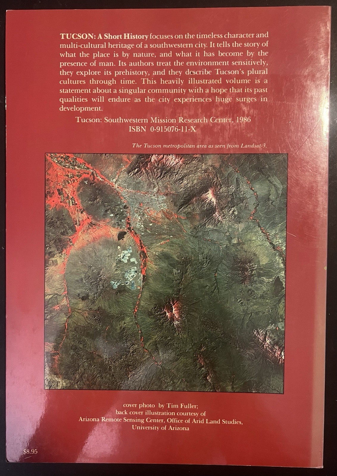 ‘Tucson: A Short History’ by Charles W Polzer (1988 Paperback) Signed!