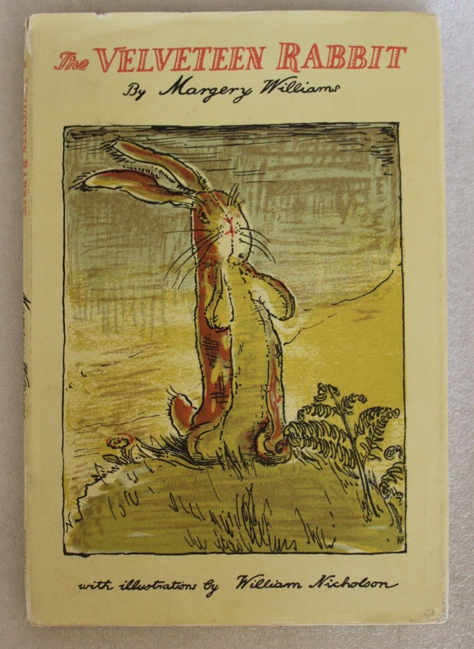 The Velveteen Rabbit – Margery Williams HardCover w/ Dustjacket