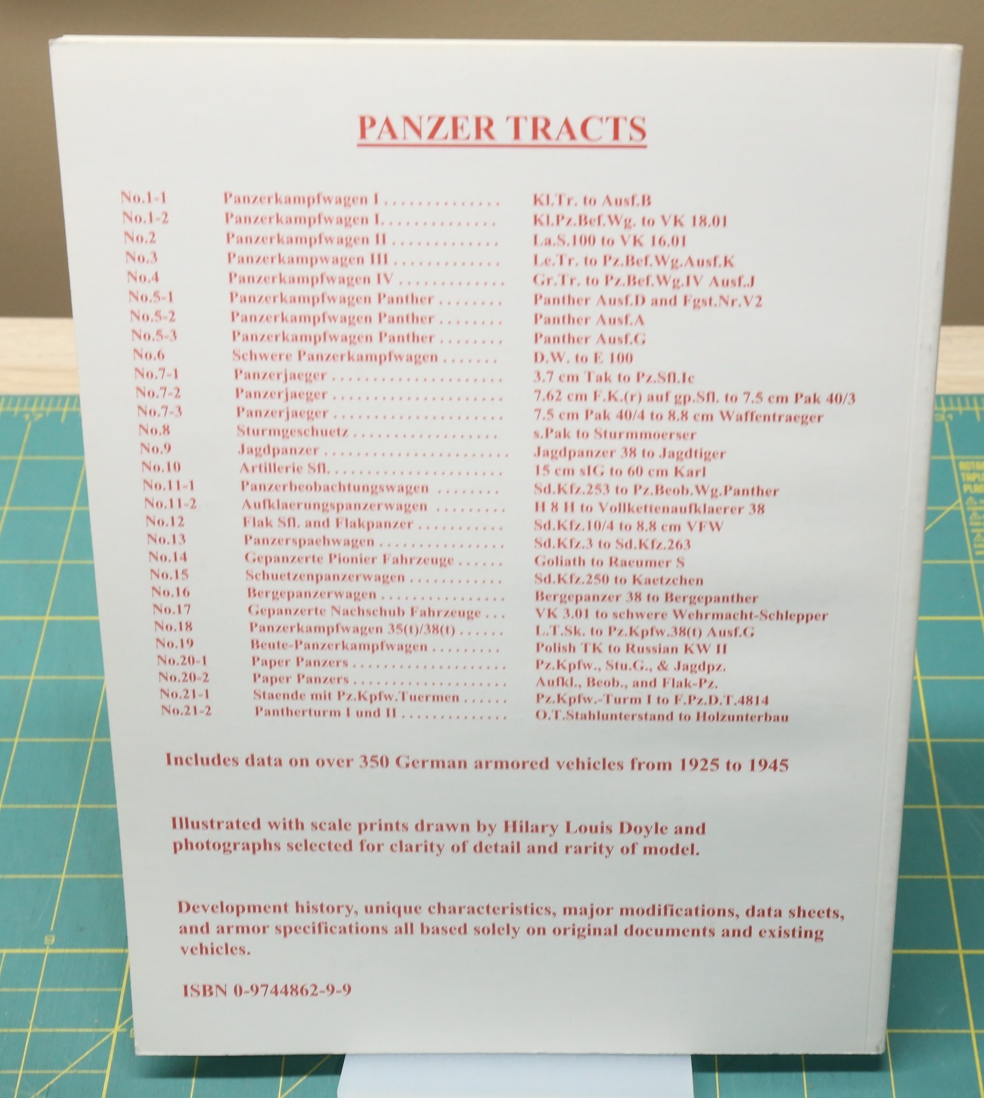 PANZER TRACTS No. 7-2 Panzerjaeger 7.62cm to Marder 38T 1941-1943 Jentz & Doyle