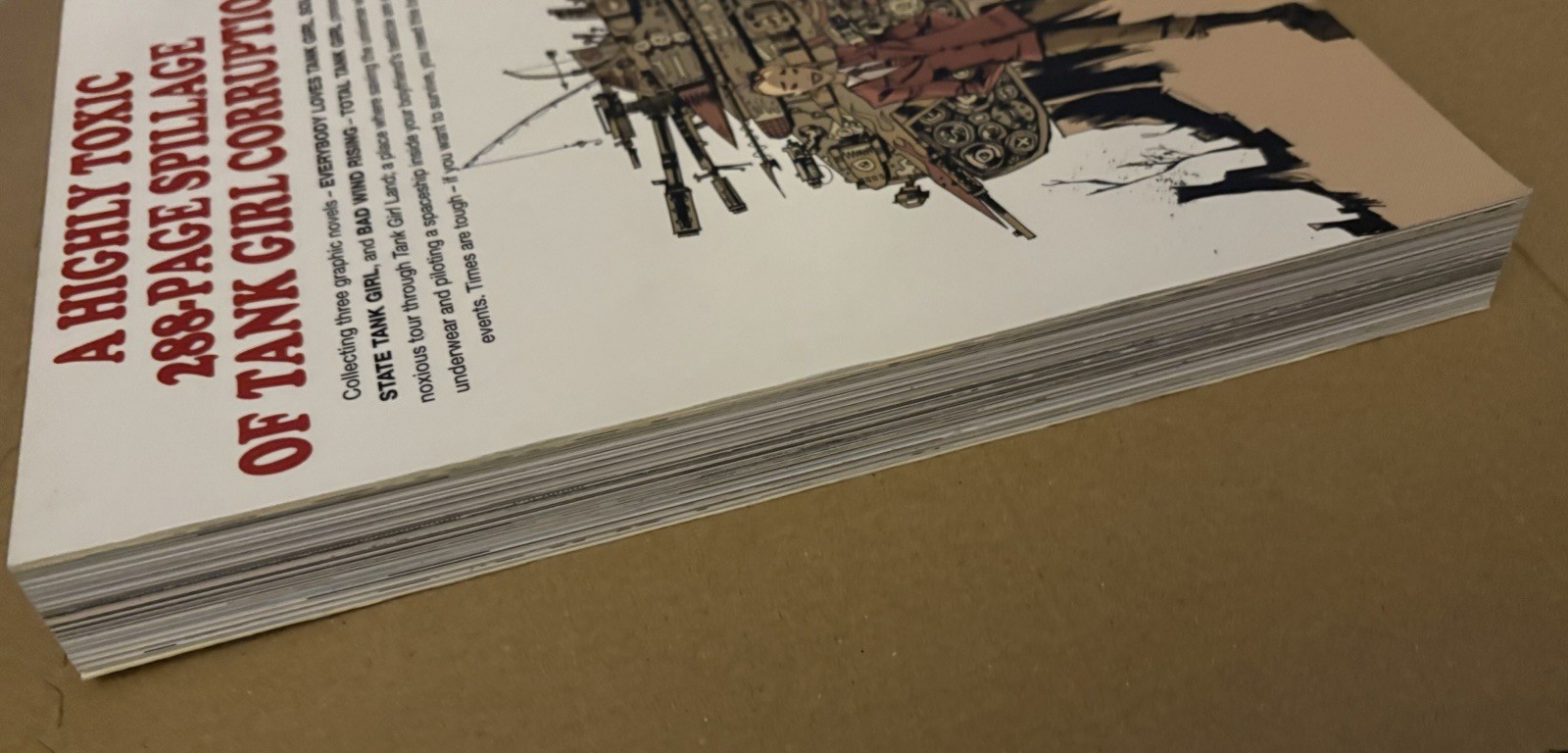 Total Tank Girl – Omnibus – Graphic Novel – Paperback – 288 Pages – NEW