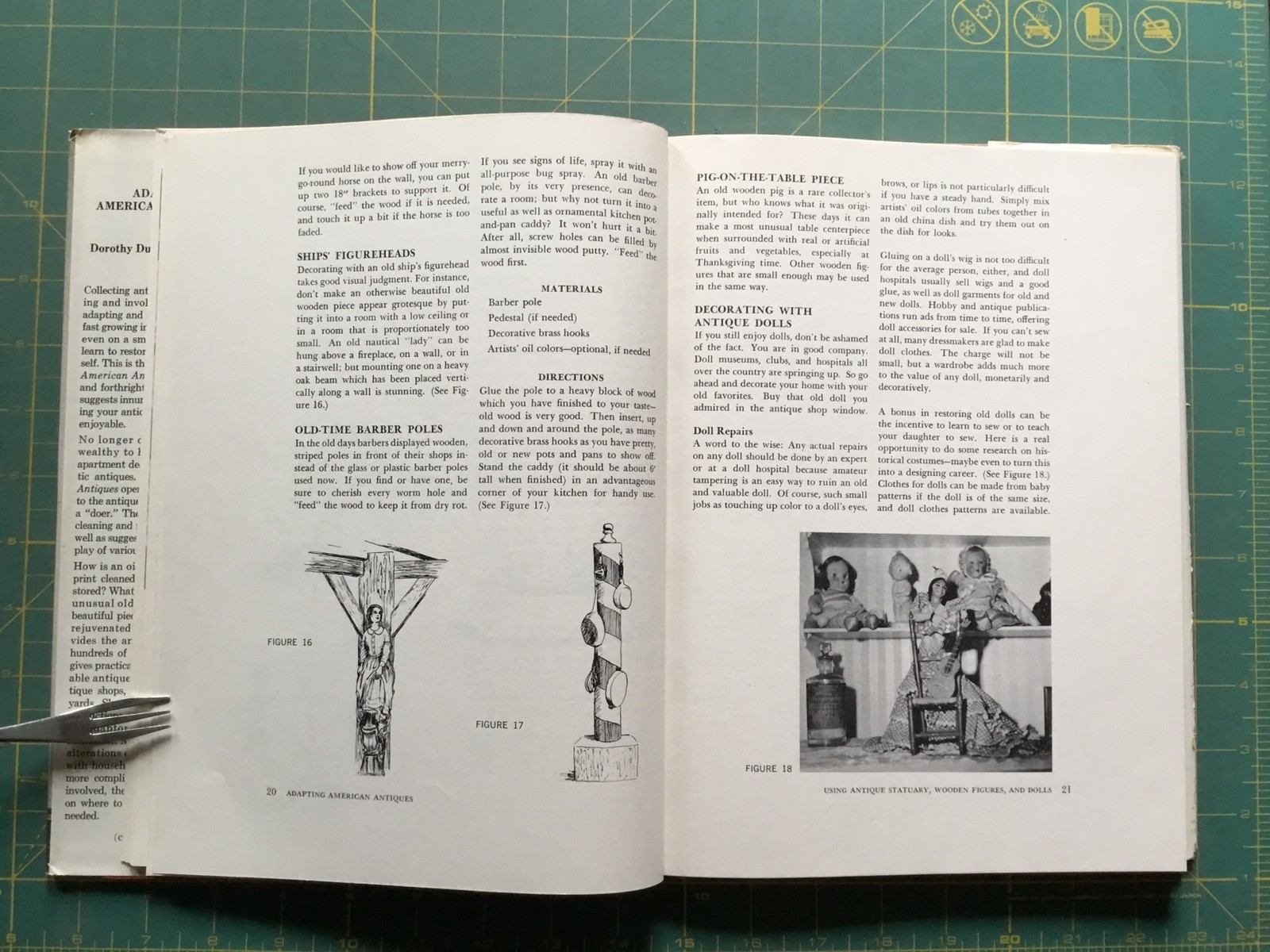 1971 Adapting American Antiques BY DORTHY WARNER 166 Pages & pictures