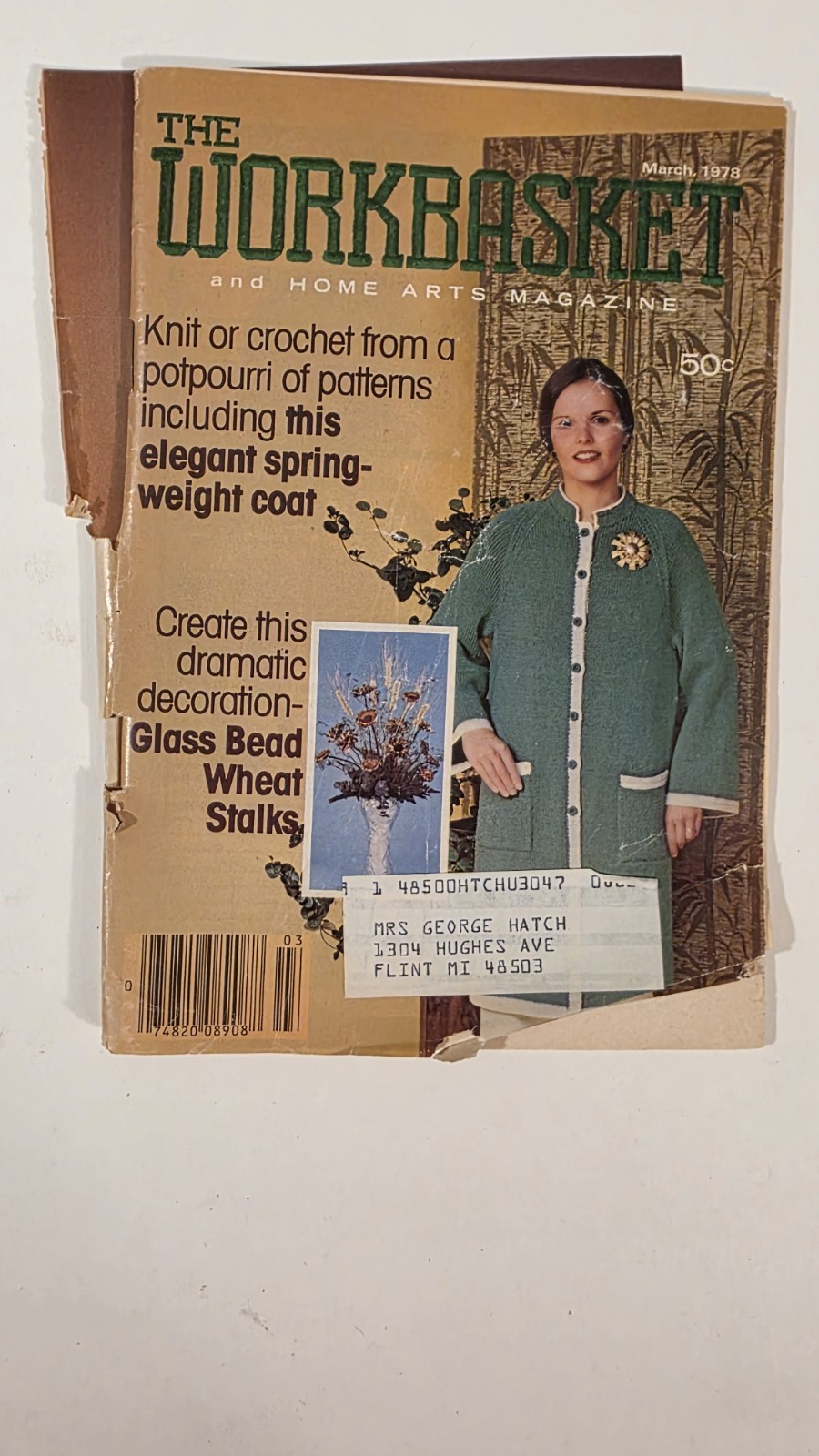 Lot 120 The Workbasket Illustrated Magazine From 1960’s – 1970’s Vintage Crochet