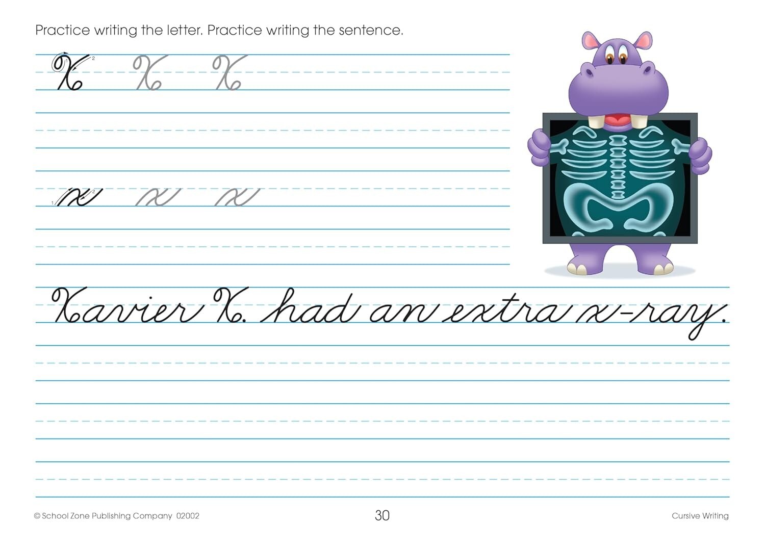 Cursive Workbook Writing Handwriting Practice Tracing Letters Ages 8 to 10 – NEW