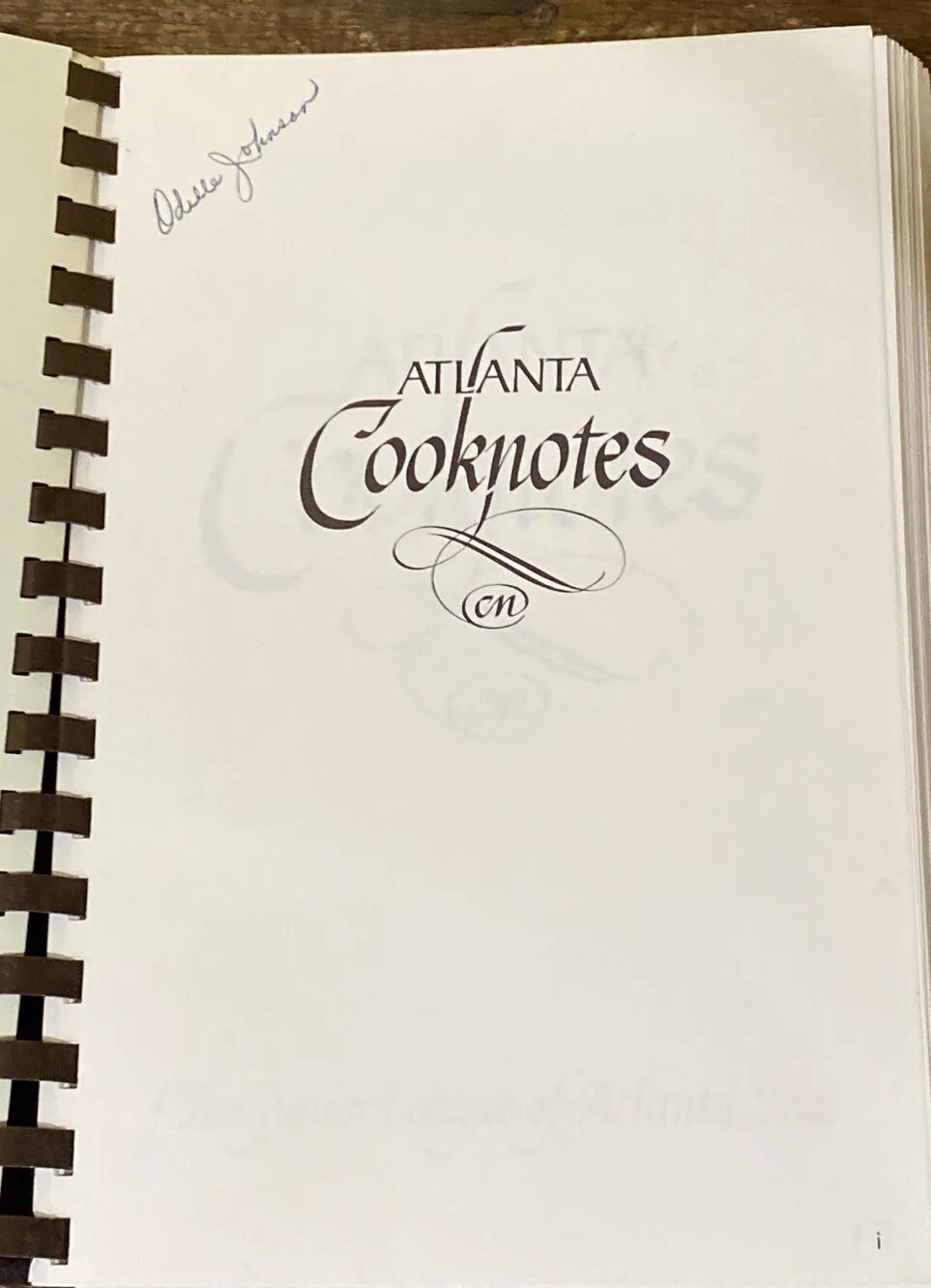 Atlanta Cooknotes The Junior League of Georgia 1983 Spiral 440 Pages Cookbook