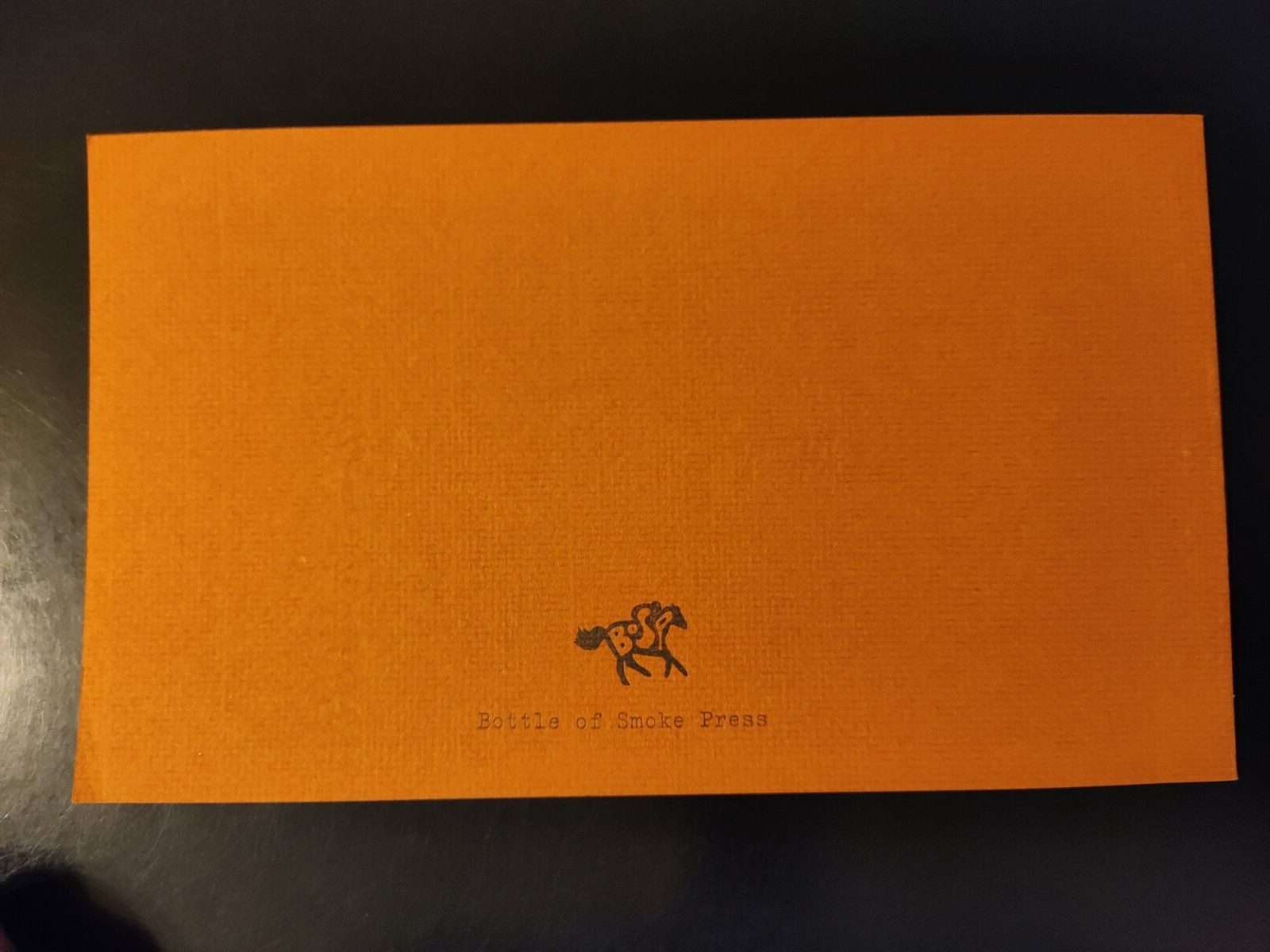 Manifesto for Books to Be Written by John Bennett 2012 First Edition Chapbook