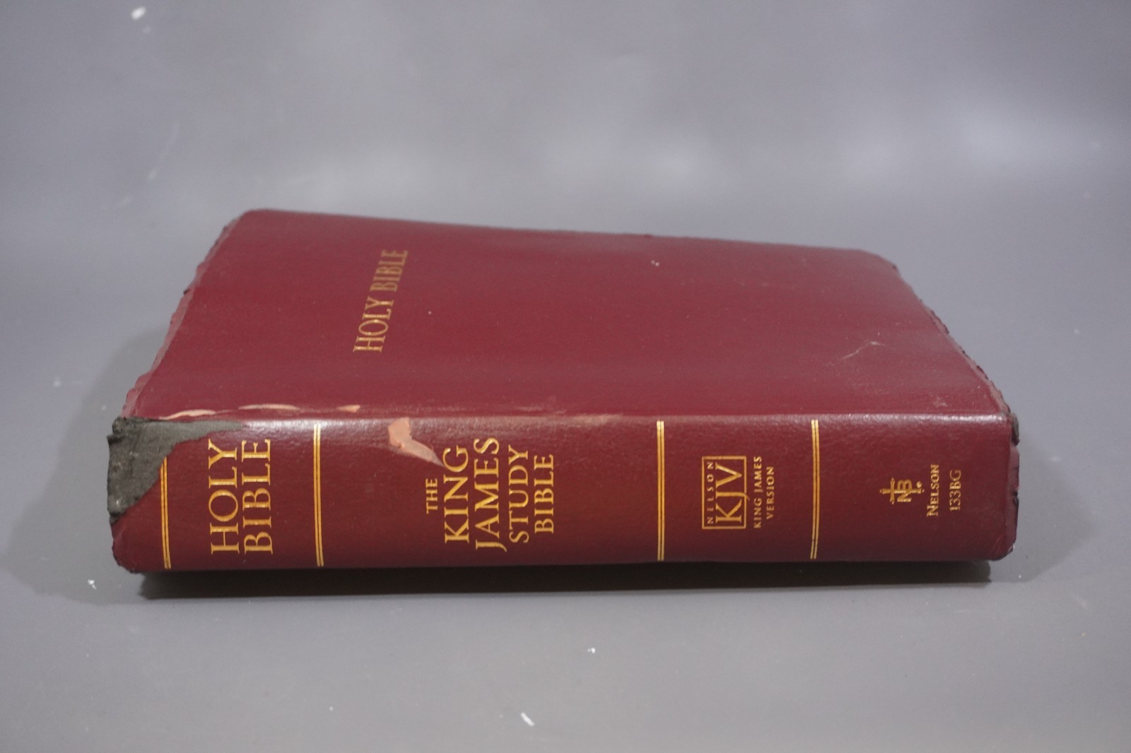 Holy Bible The King James Study Bible Nelson 133bg Paperback c1988