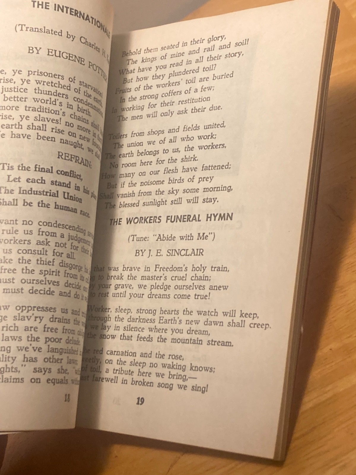 Early .25 The Songs of The Workers – To Fan The Flames of Discontent !!