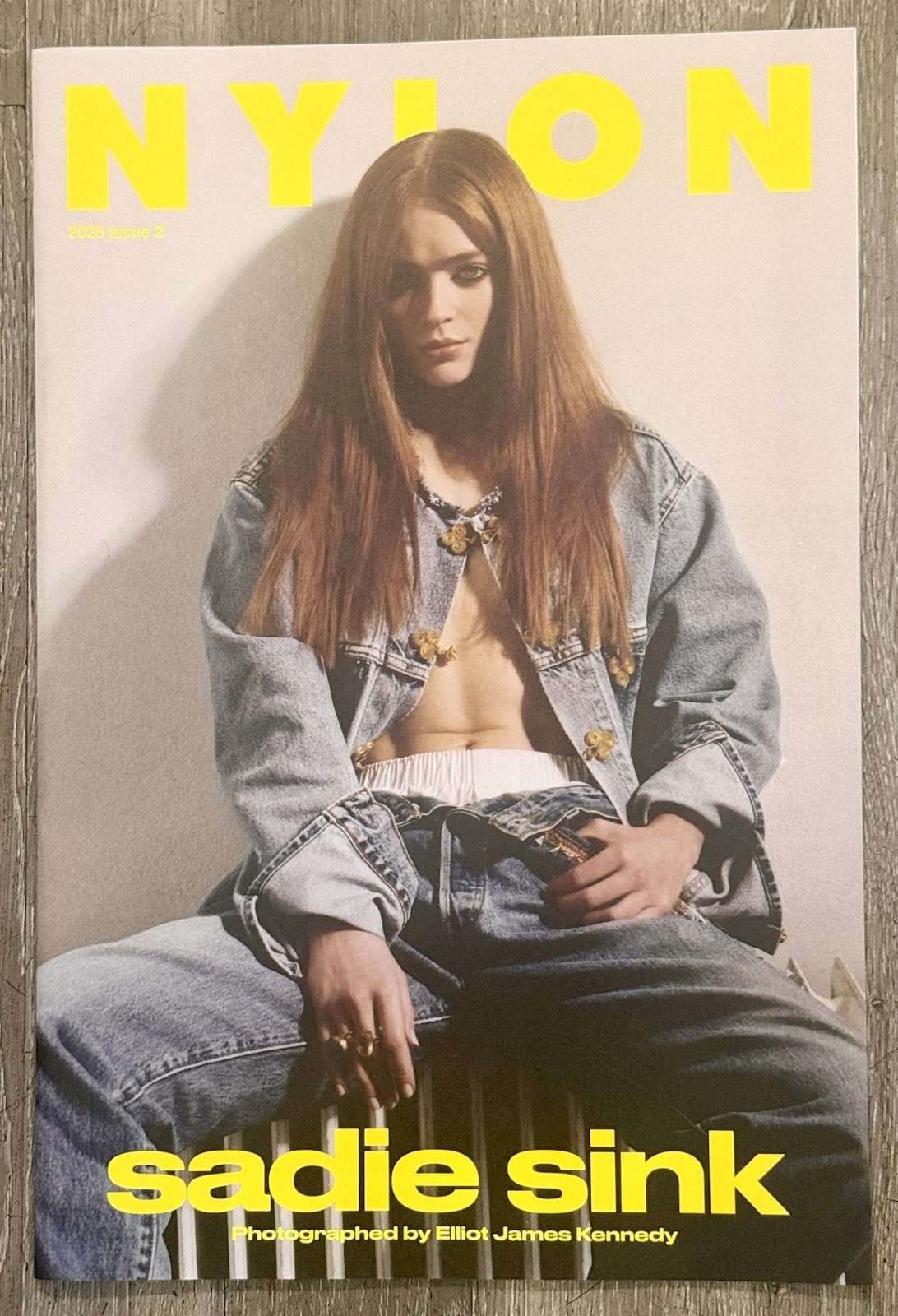 NYLON MAGAZINE- SPECIAL EDITION 2026- SADIE SINK – 47 PAGES POSTER SIZE