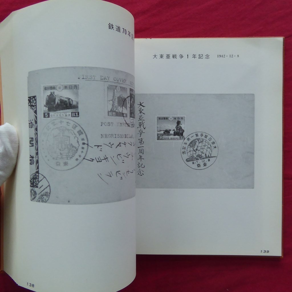 JAPEX 77 Japanese Stamp Book Manchukuo 10th Anniversary and etc