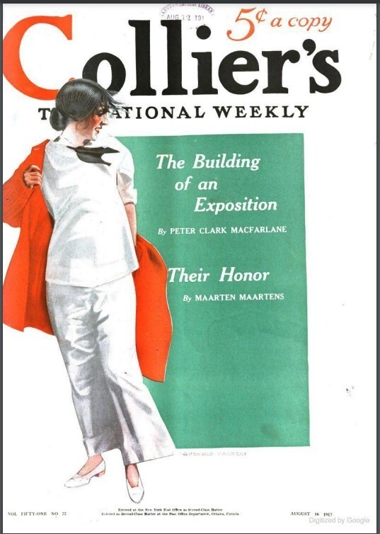 COLLIER’S WEEKLY MAGAZINE 1910S 504 Unique Issue Collection On USB Flash Drive