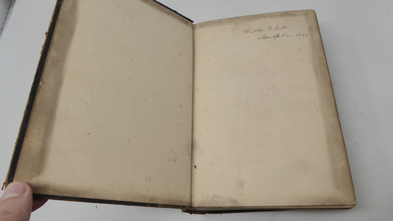 1853 American Bible Society Holy Bible Old and New Testaments Original Tongues