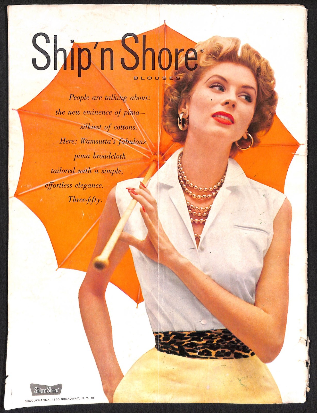 Rare Vintage Glamour Magazine March 1953 | Fabrics Fashions Jobs 188 pages