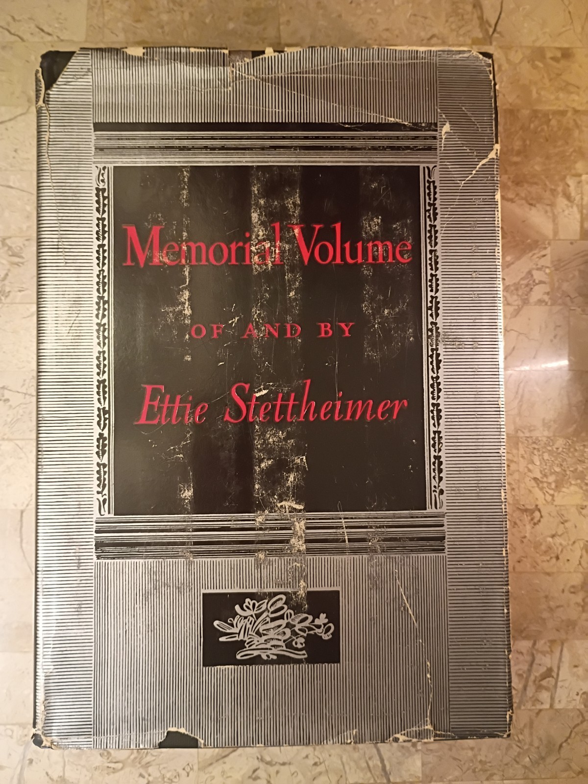 First Edition 1951 Rare Alfred A. Knopf Art History: Ettie Stettheimer Memorial