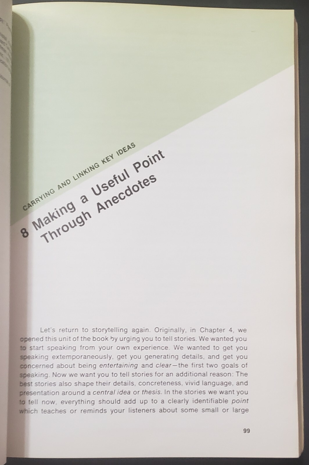 Vintage Speaking with Confidence: A Small Group Approach to Speech Communication