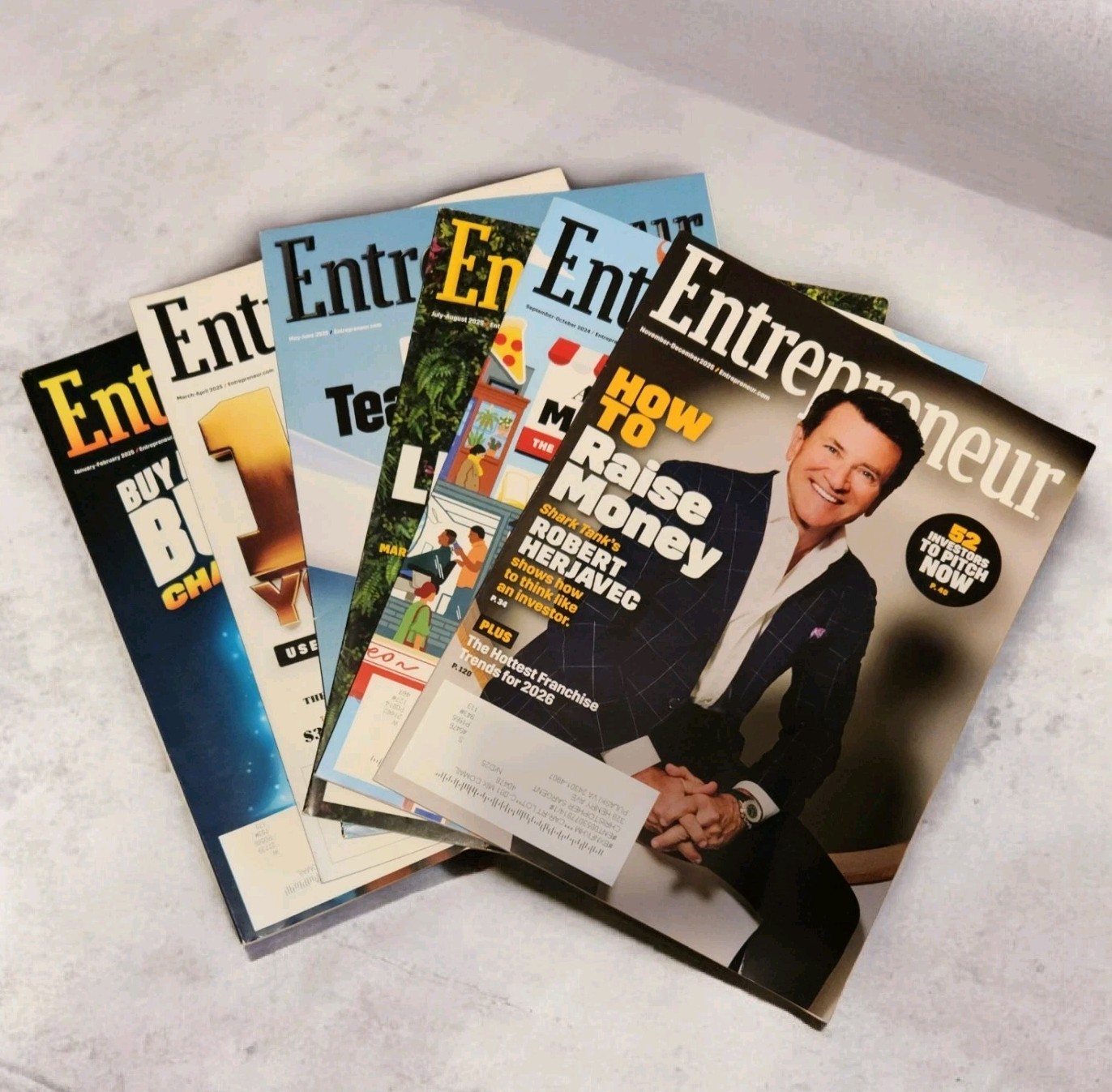 Entrepenuer & Forbes Magazine LOT of 14 2025/2024 & Special/Annual VG Subscript