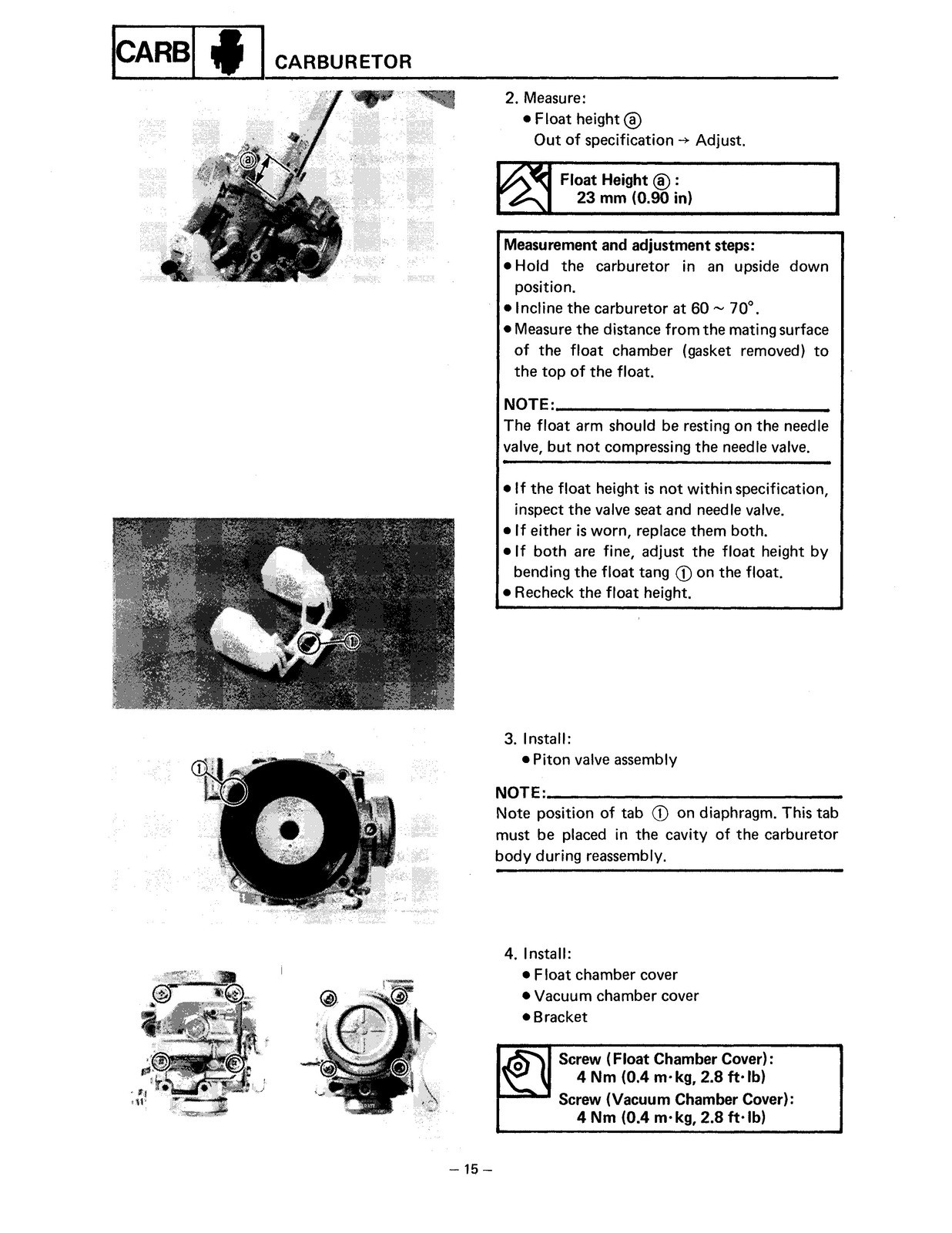 YAMAHA XV700 XV750 XV1000 XV1100 Motorcycle Service Manual 1985-1999 – CLOSURE