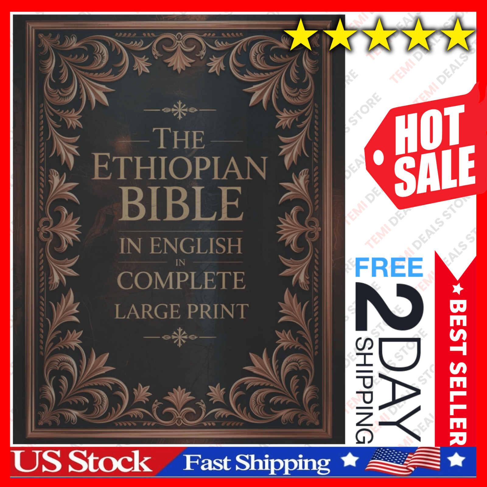 The Ethiopian Bible in English in Complete Large Print: The Apocrypha of the Ort