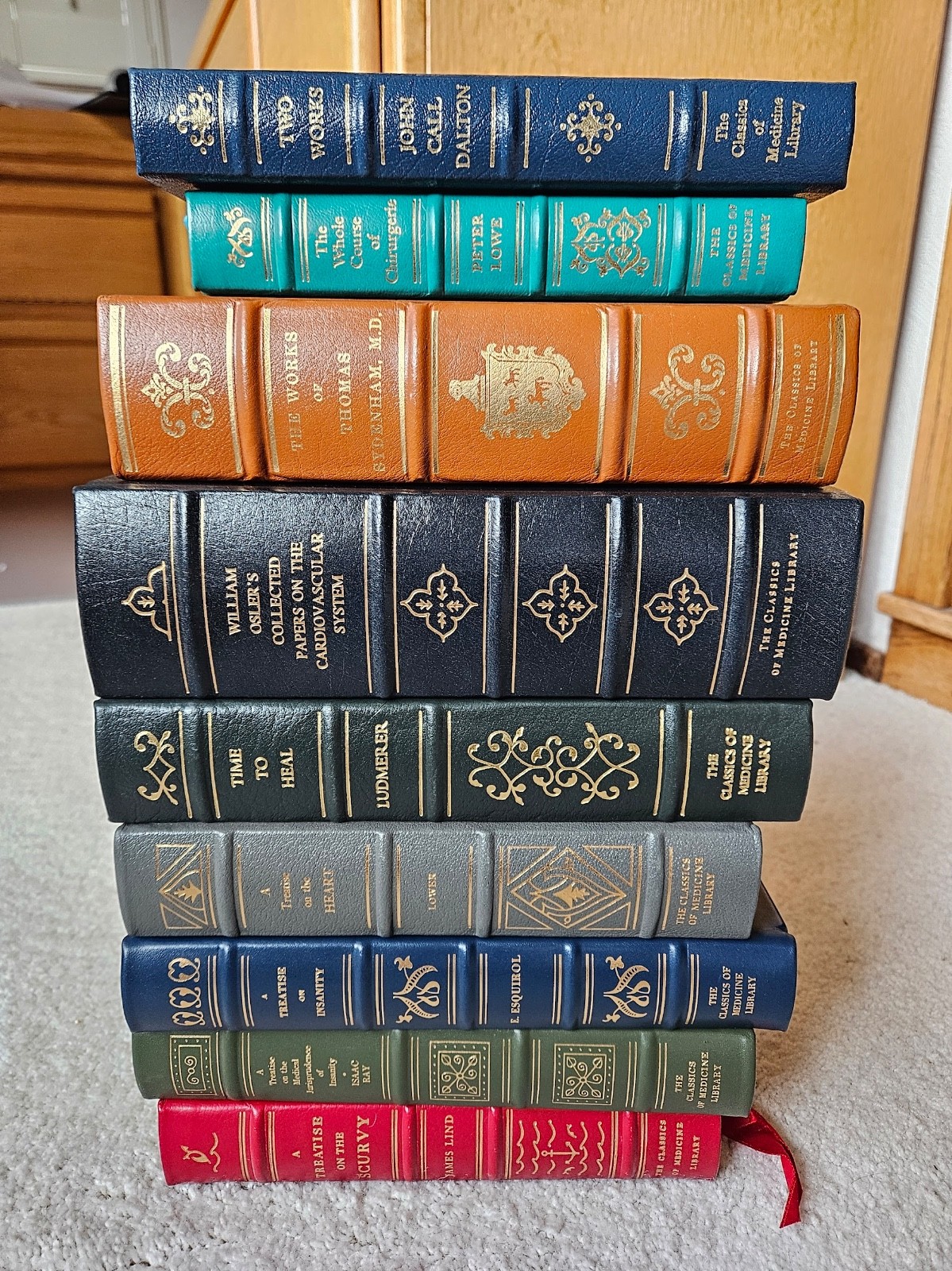 Classics of Medicine Library, Leather bound Gryphon Editions, CHOOSE TITLE