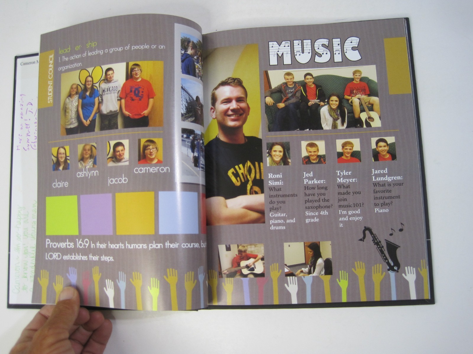 2014 Big Valley Christian Junior High School Yearbook – Modesto, California HC