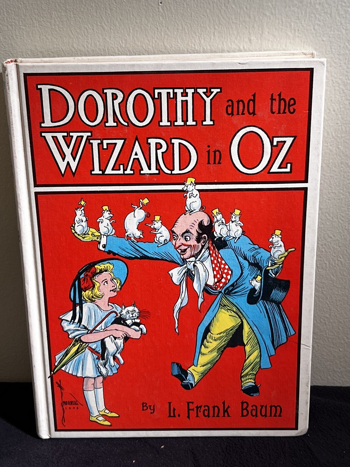 4 1960’s white spine OZ reprints L. Frank Baum HC