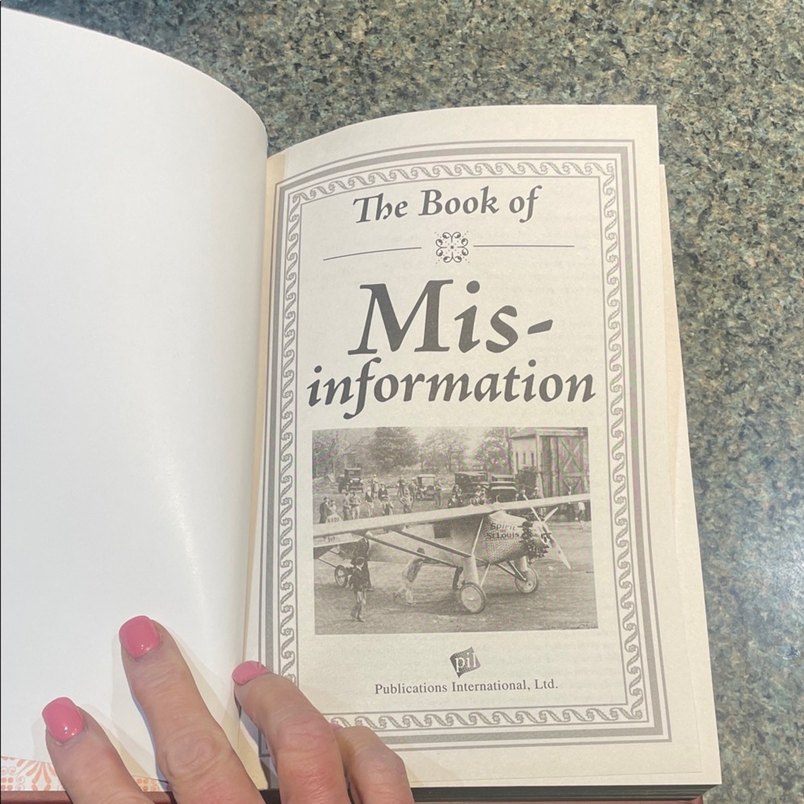 The Book of Misinformation Hardcover – Fun Facts 632 Pages
