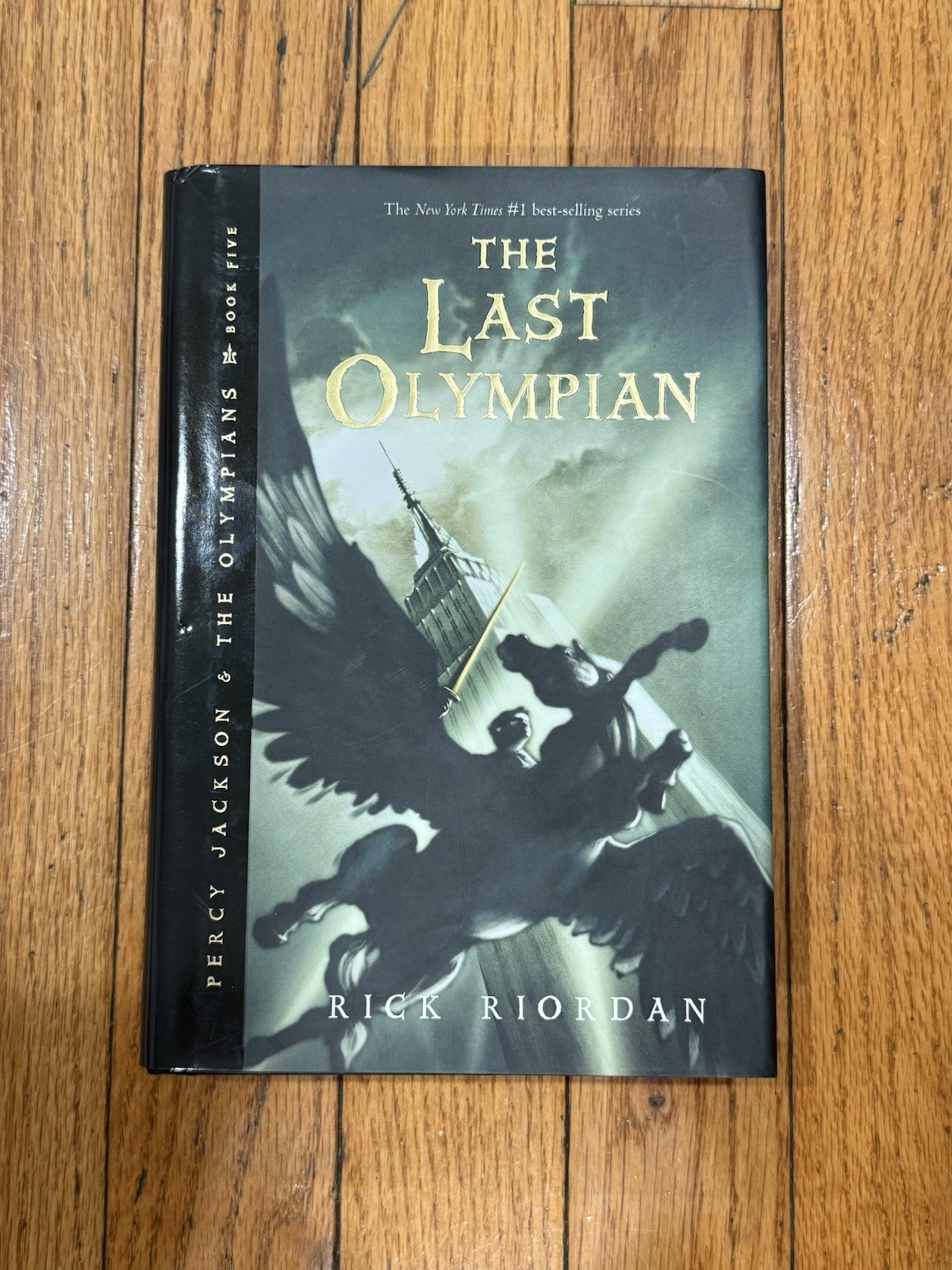 Percy Jackson Olympians HC Set, Lightning Thief Series 1st Ed OOP—VERY GOOD