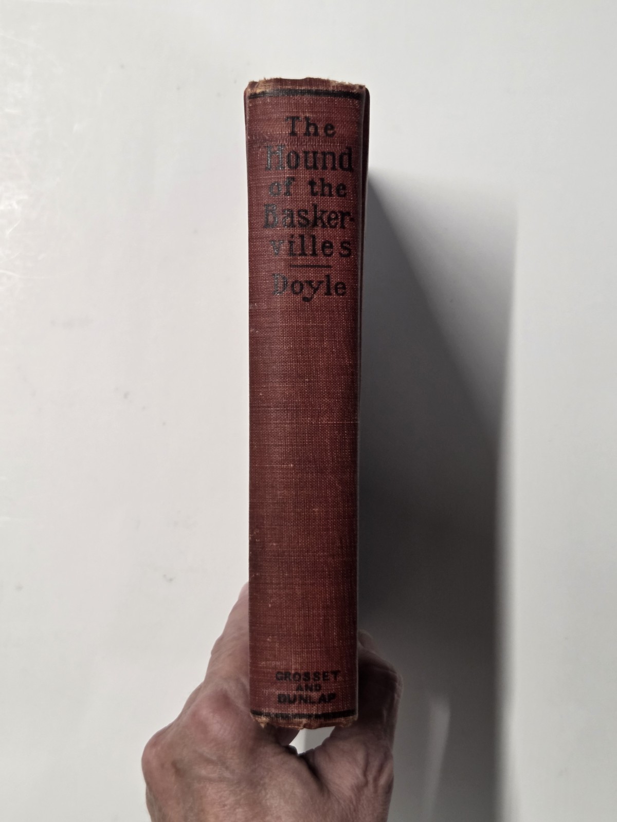 1902 Hound of the Baskervilles Arthur Conan Doyle 4th Imp George Newnes HC