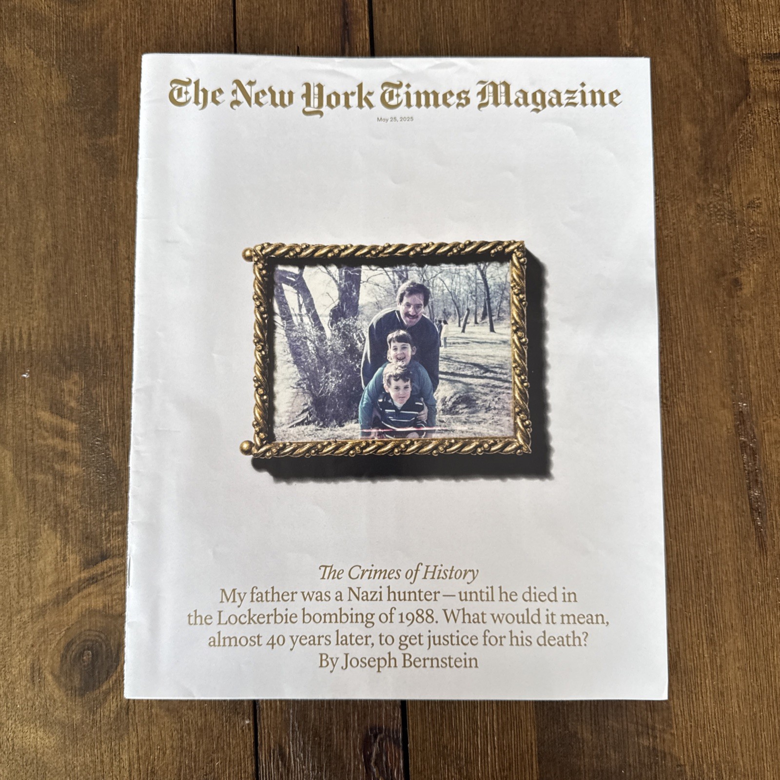 New York Times Magazine Full Set May 4, 11, 18, 25 2025