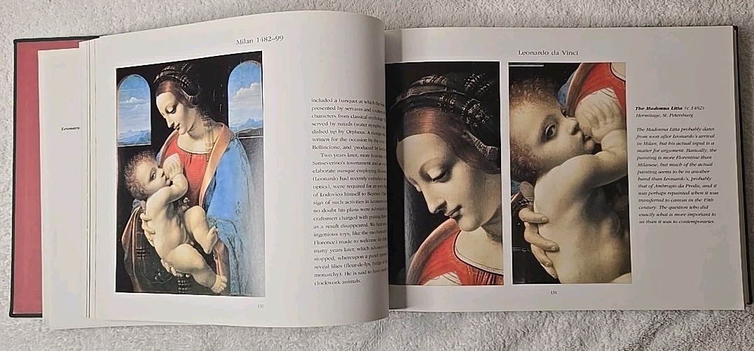 Leonardo da Vinci by D.M. Field (2004 Wellfleet Press Hardcover Coffee Table