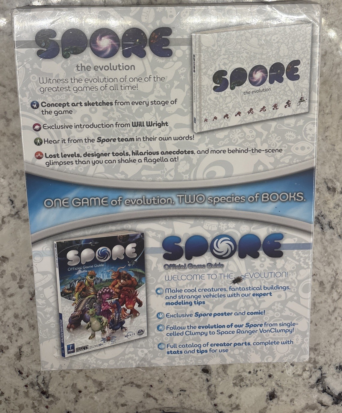 Spore The Evolution Limited Edition Bundle [Prima Official Game Guide, 2008]