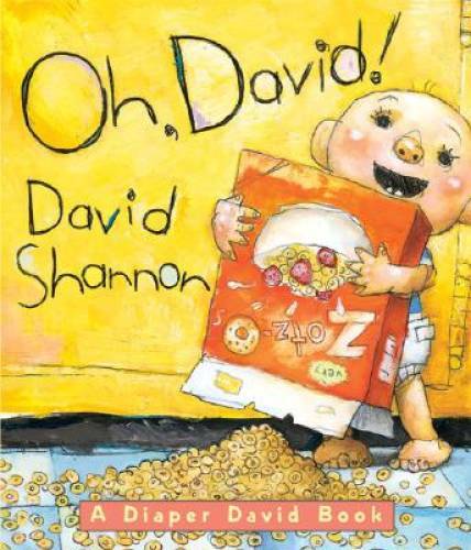 Oh, David! A Diaper David Book – Board book By Shannon, David – VERY GOOD