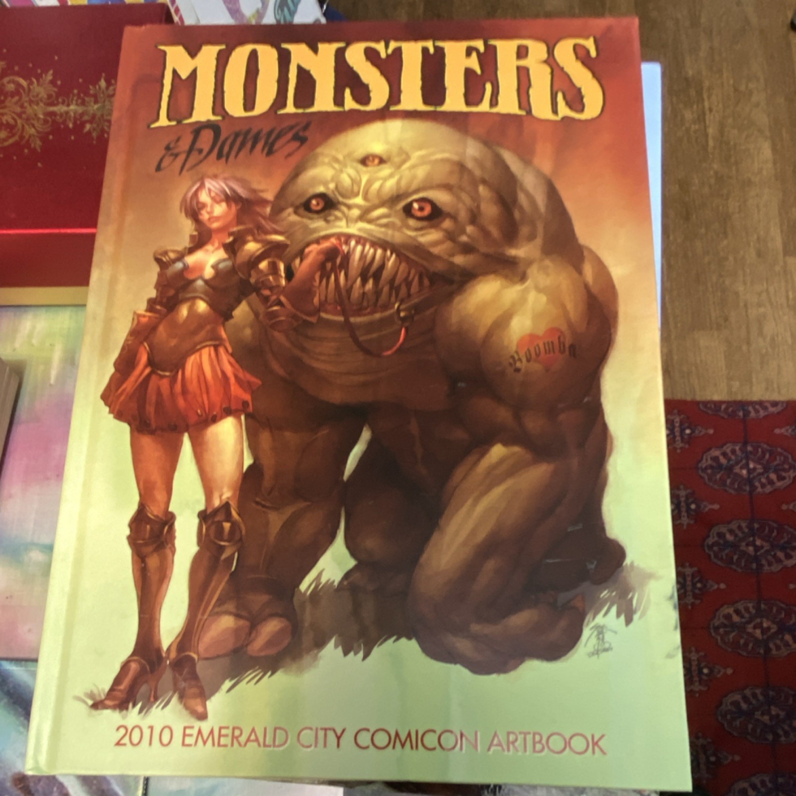 Monsters & Dames 2010 Emerald City Comicon Illustrated Fantasy Art Book