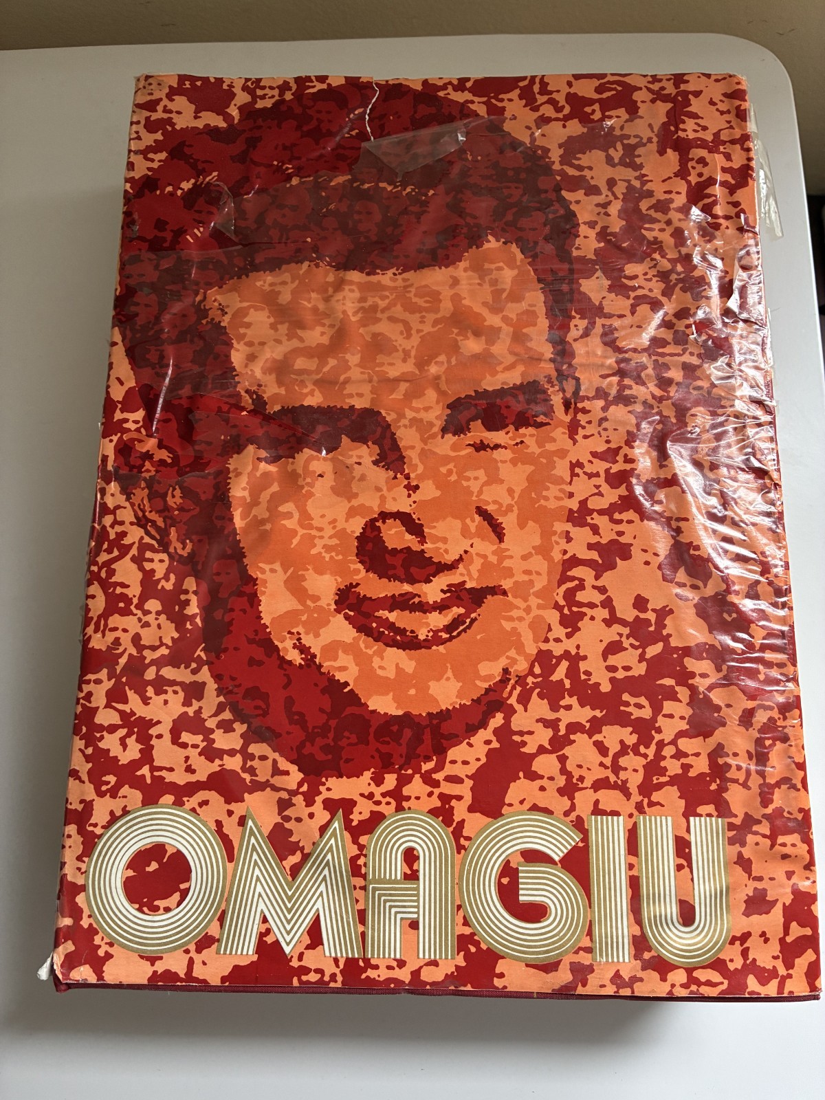 Omagiu Ceausescu 1978 — Antique Communist Romania Propaganda Book