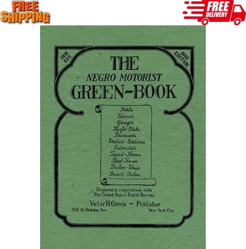 The Negro Motorist Green Book Travel Guide Original Paperback High Quality 1940