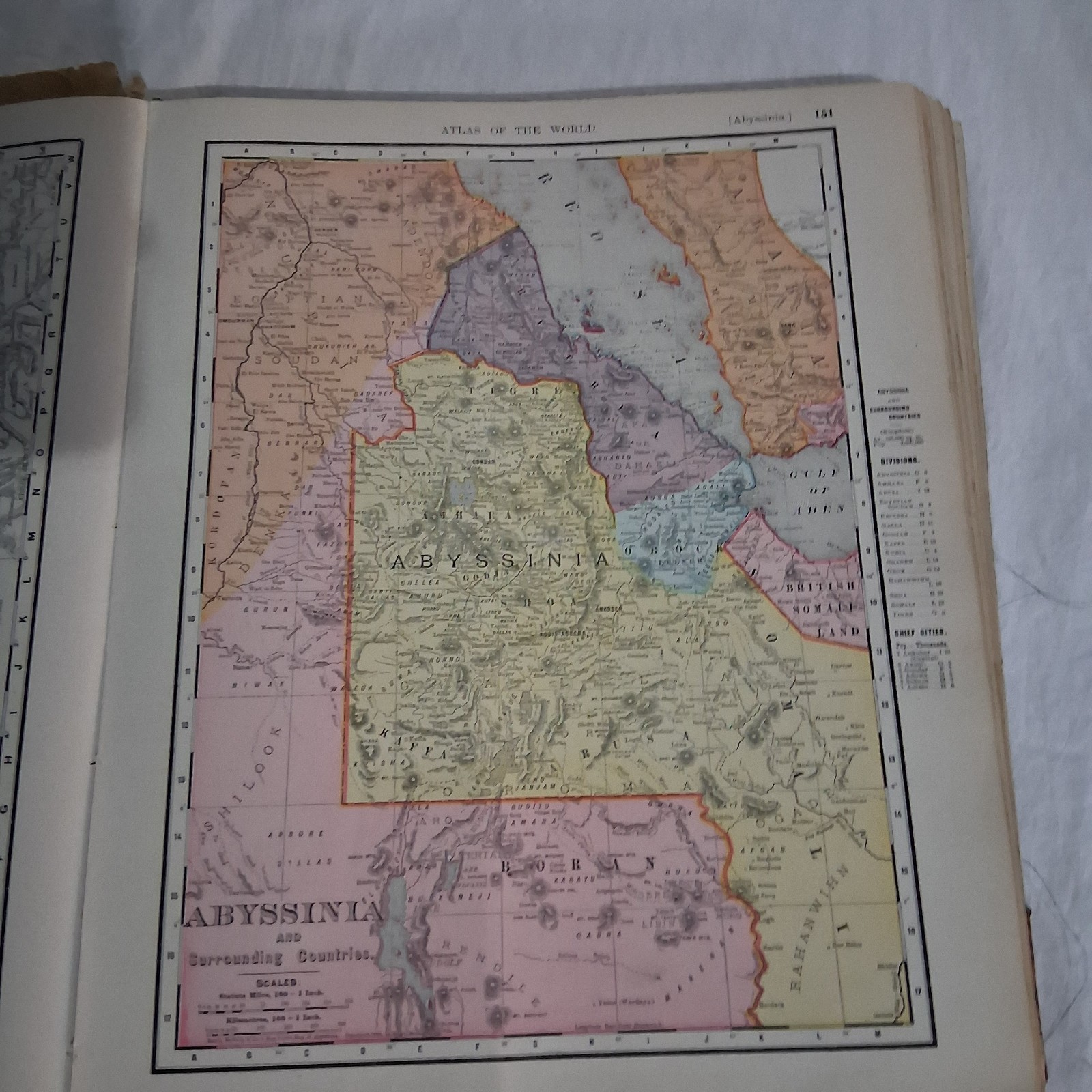 1900 Rand McNally & Co.’s Indexed Universal Atlas Of The World. 11.5″x14″