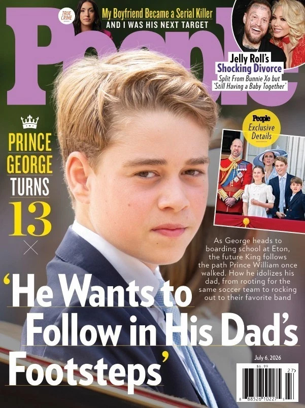 PRINCE GEORGE TURNS 13 – PEOPLE MAGAZINE – JULY 2026 – BRAND NEW