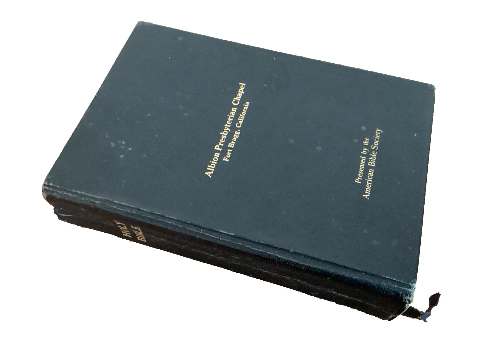 Holy Bible 1955 King James Version American Bible Society Vintage Book