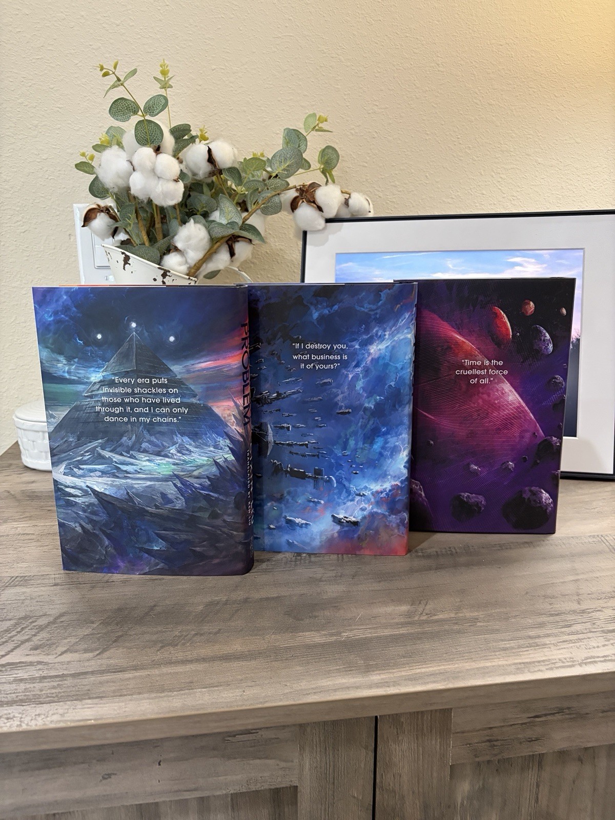 SIGNED The Broken Binding Three Body Problem/Remembrance Of Earth’s Past Trilogy