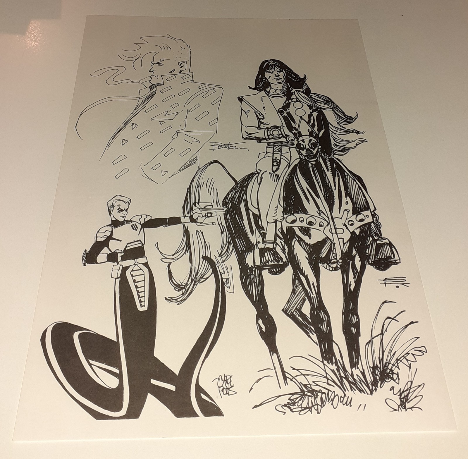 UKCAC 1986 PORTFOLIO Alan Moore Frank Miller Brian Bolland Batman Joker Watchmen