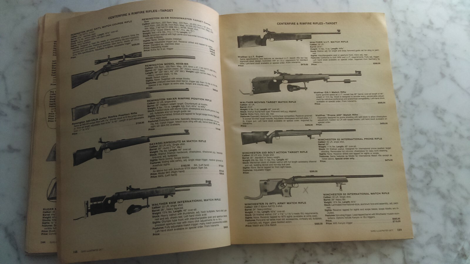 Vintage Catalog Gun Guns Illustrated 1977 288 pages Firearms Guns gun 9th ed