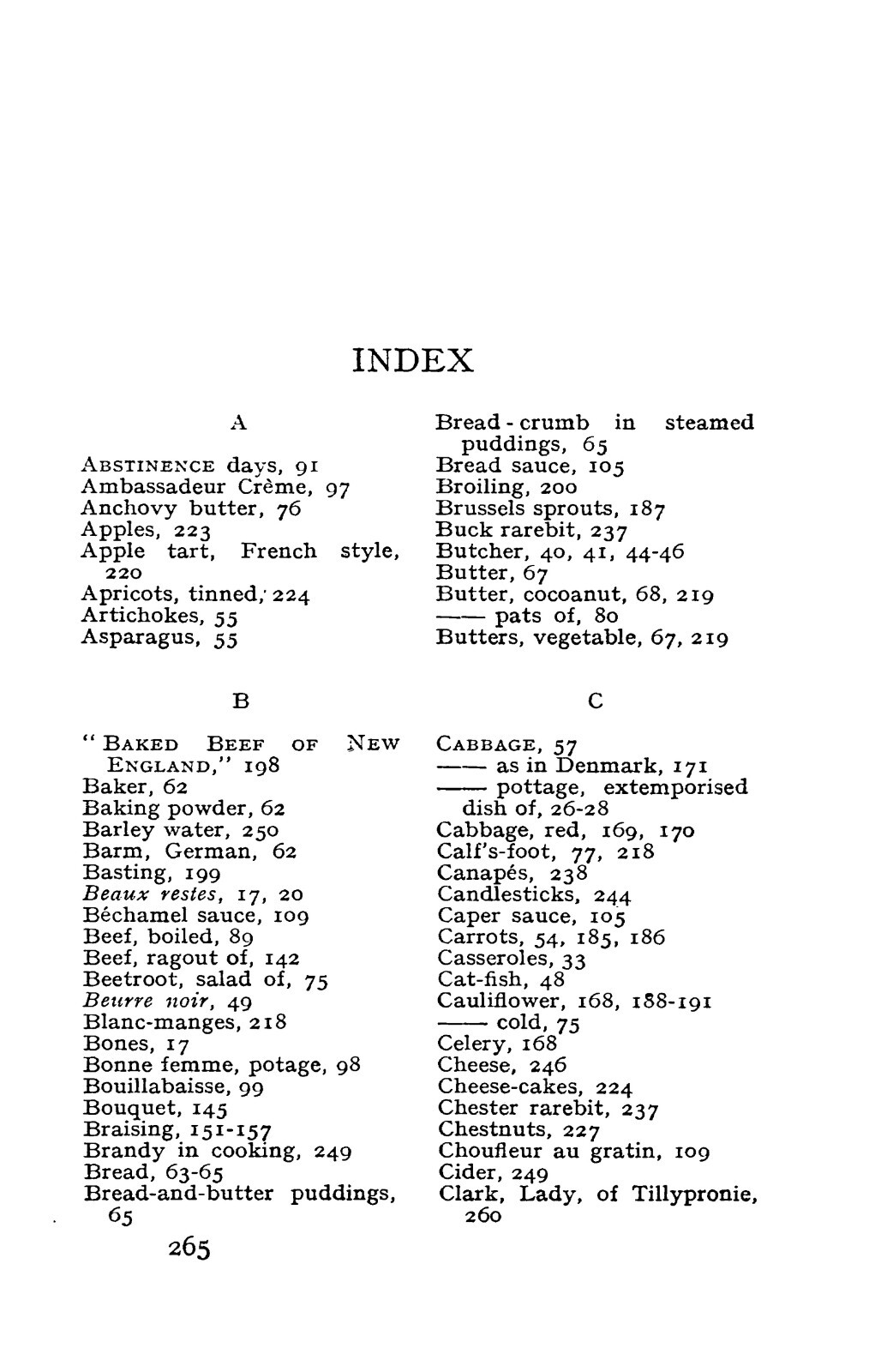 1915 Home Cookery In War-Time Vintage Cookbook 266 Pages