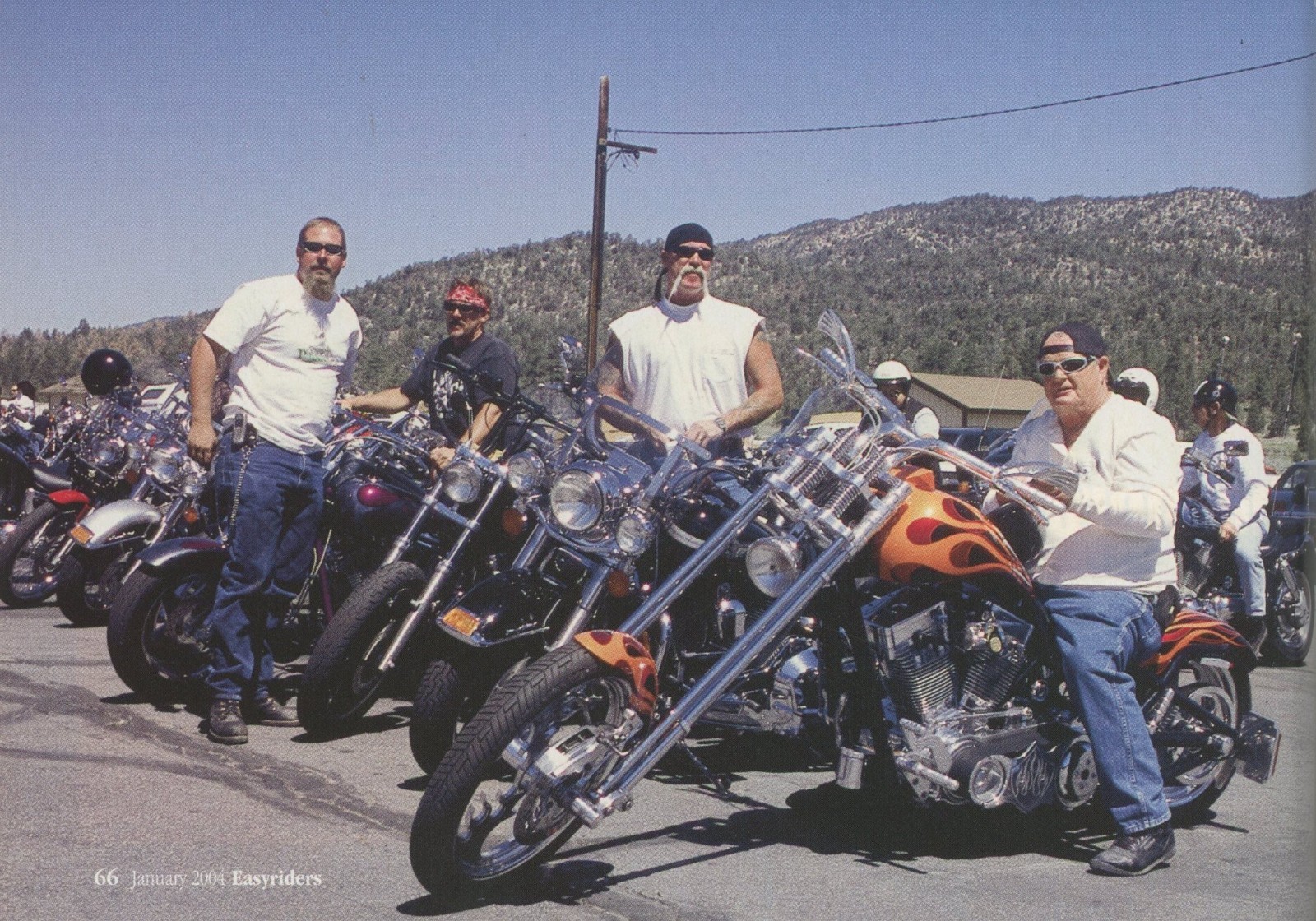 EASYRIDERS Magazine – January 2004 with Jessica Jaymes on the cover